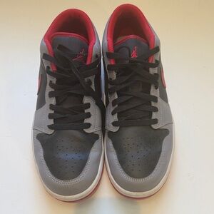 Air Jordan 1 Low Cement Fire Red